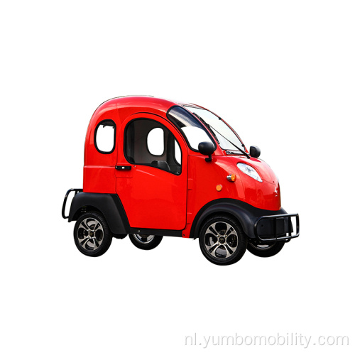 Vierwieler elektrisch mini -voertuig voor straat